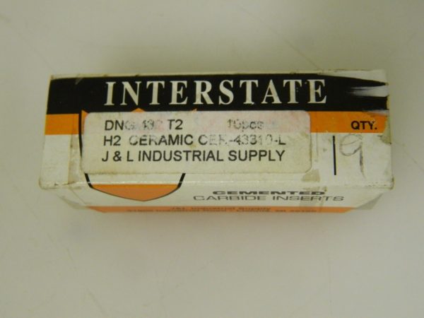 Interstate Ceramic Inserts 9 Pack DNGN432T2 CER-43310-L H2