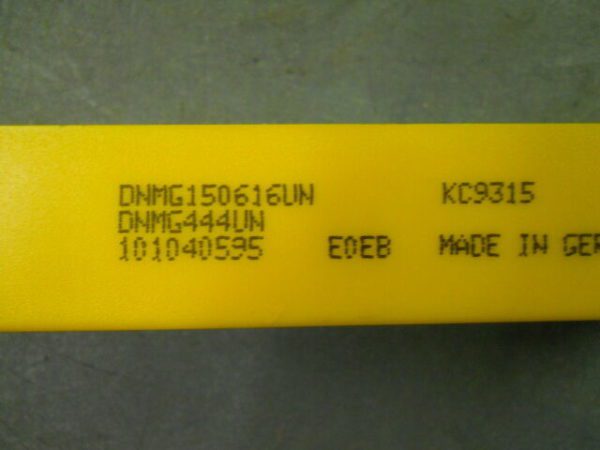 Kennametal Carbide Turning Inserts DNMG444UN KC9315 Box of 6 101040595