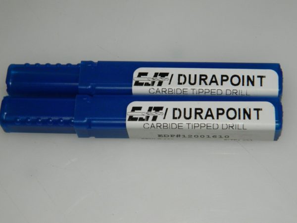 Durapoint Carbide Tipped Jobber Drills 2 Pack #20 118° Point 2 Flute 120001610