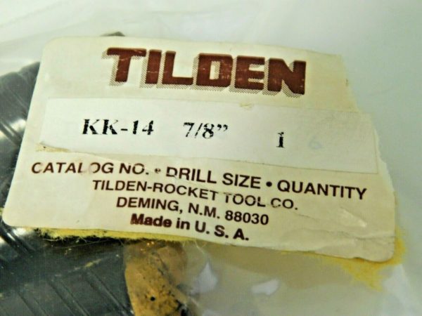 Tilden Rocket Tool Core Drill Bit 7/8" KK-14