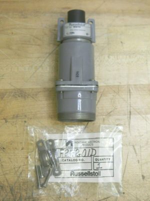 Russell Stoll Control Circuit Female Connector 600VAC 250VDC 4P 5W 20A SKWC5G