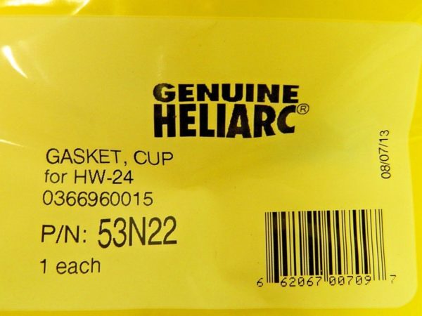 ESAB Standard Insulator Gasket Cups For Heliarc HW-24 & HW-26 Torch Qty.20 53N22