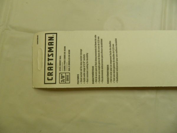 CRAFTSMAN qty 2 Socket Holders & Trays Drive Size: 3/8 in CMMT99401