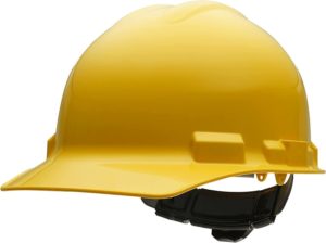 Ironclad Safety Helmet - Standard Brim, Class E, 4pt, Yellow Qty 3 G60106
