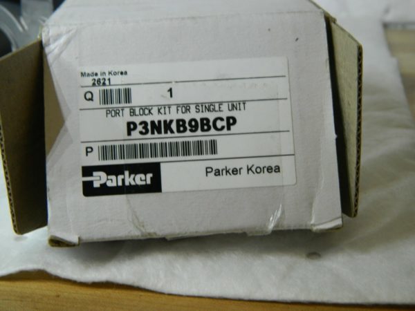 Parker Nitrile FRL Modular Port Block Kit Use with P3N P3NKB9BCP