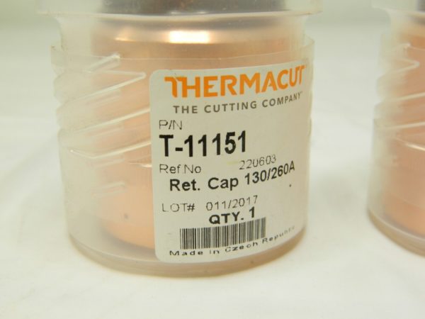 Thermacut T-11151 Inner Retaining Cap 130A/260A, Bevel Qty 2 220603