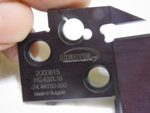 Hertel Indexible Cutoff & Grooving Module 15mm Max DOC LH 20000615