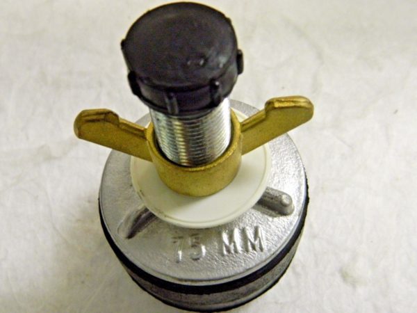 Cast Aluminum Expansion Pipe Plug 3" 75 mm AP03.00