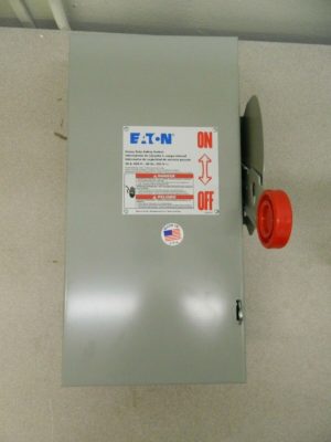 Eaton Cutler-Hammer Nonfused Safety Switch 30 Amp 250 VDC DH361UGK