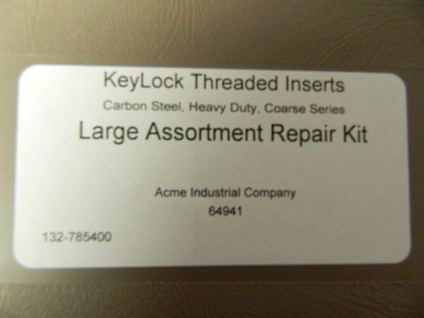 JERGENS 77 Inserts Carbon Steel Keylocking Insert Thread Repair Kit
