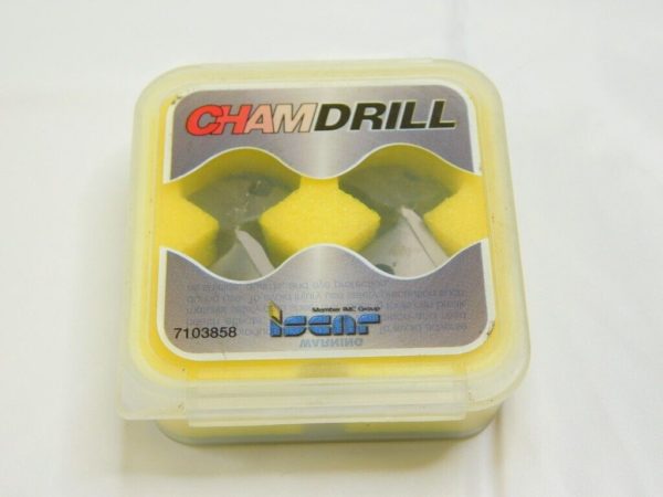 Iscar CHAMDRILL Carbide Drill Heads IDI 0961-SK IC908 QTY 2 Pcs 05506055