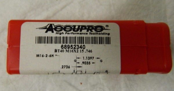 Accupro High Torque Retention Knobs Taper Size BT40 68952340