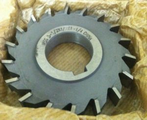 Precision Side Milling Cutter 3-1/2" x 7/16" Straight 18T HSS 301-3559