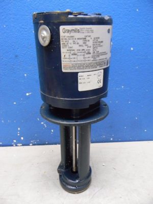 Graymills Immersion Recirculating Pump 115/230V 1PH 1/8HP Non-Functional FM68HA
