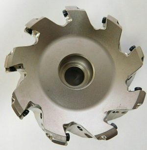 Hertel Indexable Chamfer & Angle Face Mill 3" Cut Diam 45717329