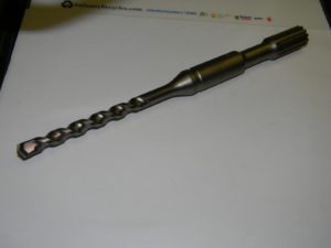 Powers Carbide Tipped Masonry Drill 3/8" x 5" x 10" Spline Shank QTY 3 01402