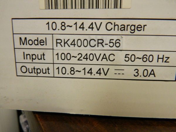RivetKing Battery Charger RK400CR-56