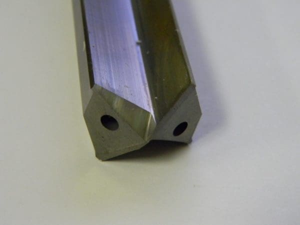 Metal Removal Coolant Drill 25mm 130° 2F Carbide Strt Flute #MRH12790A