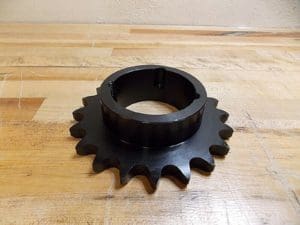 Browning Roller Chain Sprocket 20 Teeth 6.91" Outside Dia. Taper Bore H80TB20