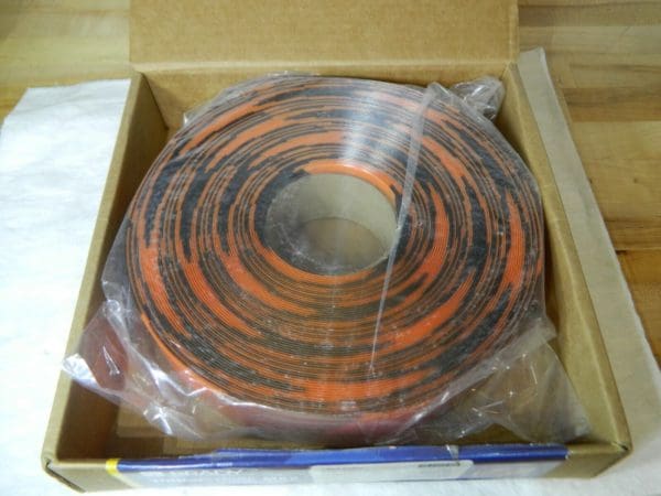 Brady ToughStripe Max Floor Marking Tape 2"W x 100'L Vinyl Black/Orange 170081
