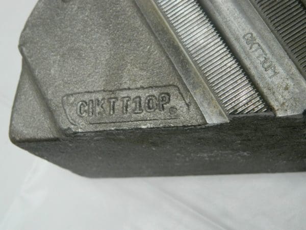 Abbott Round Soft Lathe Chuck Jaws 10" & Up Cap 1.5mm 60° Serrated CIKTT10P