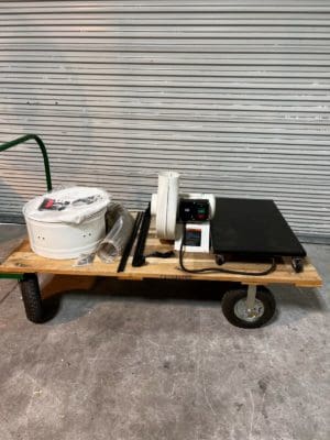 JET Dust Collector Bag Filter Kit, 2HP, 3PH, DC-1200VX-BK3, USED