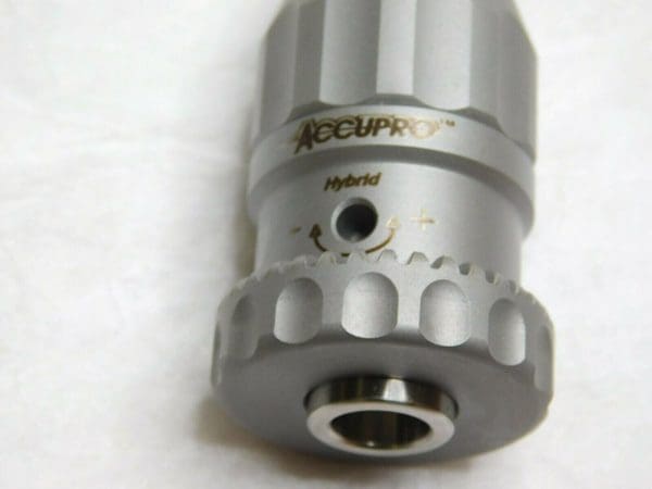 Accupro Tapered Mount Stainless Steel Drill Chuck JT1 .012"-.291" Cap 55162663