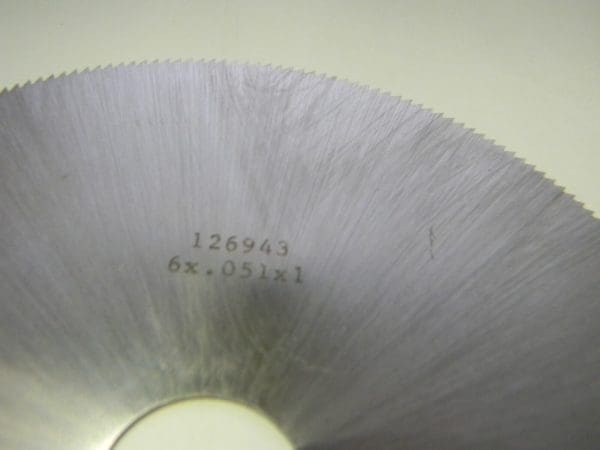 High Speed Steel Jeweler's Saw 6" x 0.051" x 1" 232 Teeth OSPEC4323