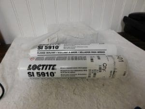 Loctite 300 mL Cartridge Black RTV Silicone Caulk/Sealant QTY 2 231232
