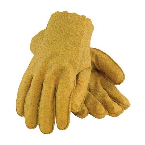 PIP Special Texture Vinyl Yellow Gloves Jersey Lined Qty 12 59-2160/S