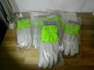 West Chester IRONCAT Buffalo Leather Utility Glove High Vis. 2XL Qty 5 9074/2XL