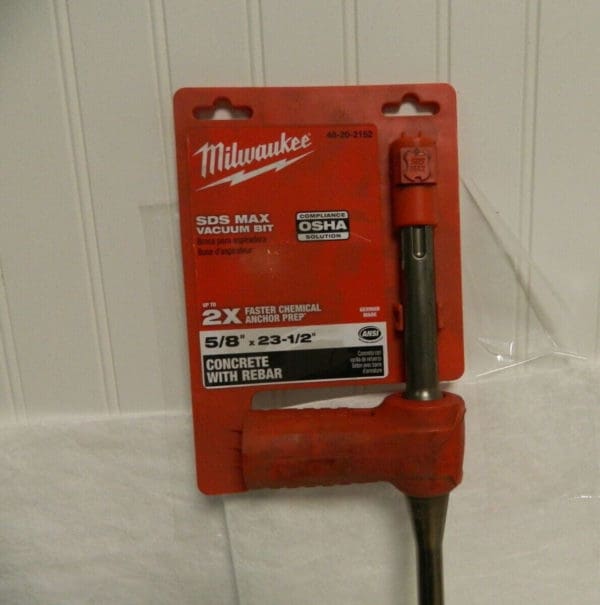 Milwaukee Tool Carbide-Tipped Rotary & Hammer Drill Bit 5/8" Diam 48-20-2152