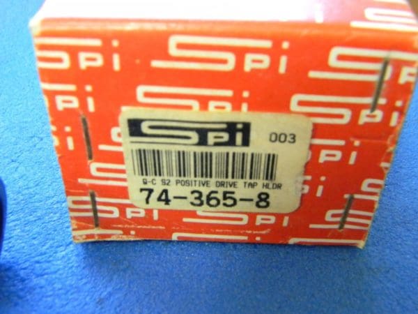 SPI 3/8" PT (No.2) Standard Positive Drive Tapping Adapter 74-365-8