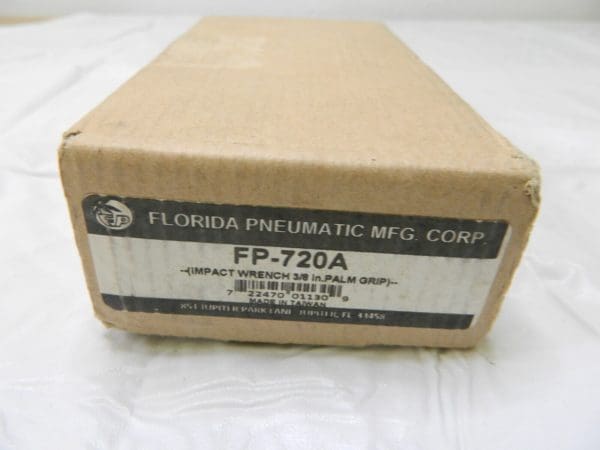 FLORIDA PNEUMATIC Air Impact Wrench: 3/8″ Drive, 11,000 RPM, 75 ft/lb FP-720A