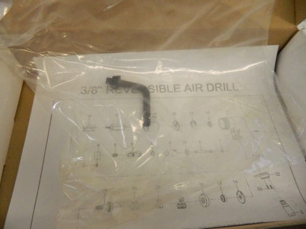 3/8" Reversible Air Drill SM-725