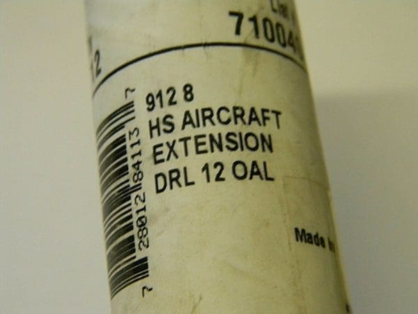 Michigan Drill Aircraft Extension Drill Bits #8 x 12" 135° Qty. 12 Model 912 8