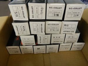 Collet Set: 18 Pc, 1/16 to 1-1/8″ Capacity 230-8018