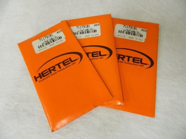 Hertel Jobber Drills #18 Dia. x 3-1/4" OAL 118° TiN HSS 24-Pack 71173181