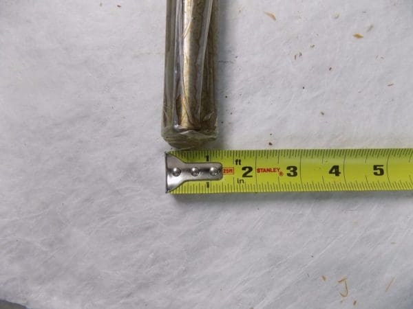 Indian Tool Mfg HSS Straight Shank Twist Drill 1-5/32" 118º RH Taper Lgth 2Fl