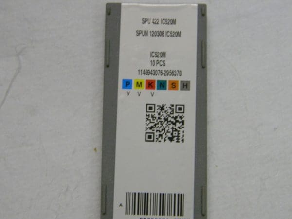 Iscar SEKN1203 Grade IC520M Carbide Milling Insert QTY 10 5667605