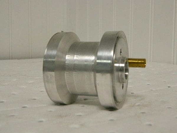 Dynabrade Pneumatic Wheel Hub 1/2" Wheel Arbor Hole Aluminum 98080