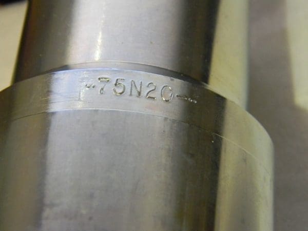 Parker 1-1/4" NPT Steel Hydraulic Hose Valved Nipple 75N20-20F