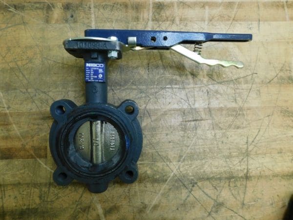 NIBCO 3" Pipe Lug Butterfly Valve NLG200F