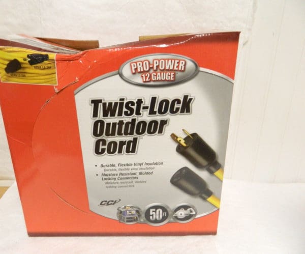 Southwire 50' Wet & Dry Location Indoor & Outdoor Extension Cord 90288802