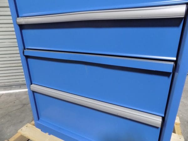 Lista Modular Storage Cabinet 5 Drawer 41 x 28 x 28 Steel Light Blue