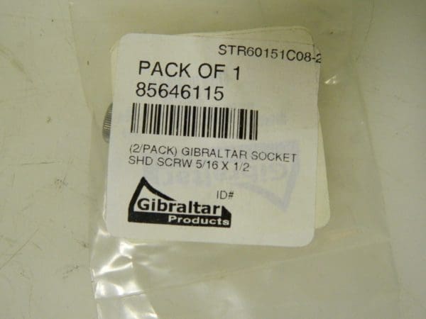 Gibraltar Socket Shoulder Screws 8 Pack 5/16 x 1/2 85646115