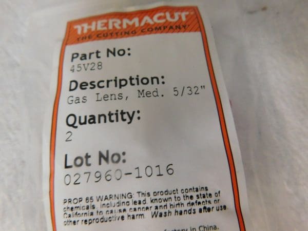 Thermacut 5/32" Gas Lens TIG Torch Collet Body QTY 6 62406400