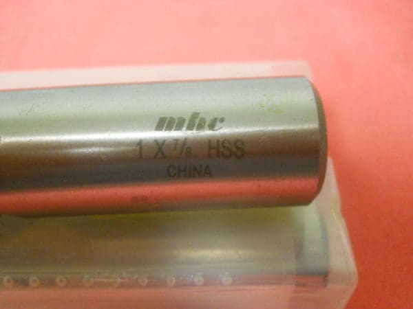 MHC 1" x 7/8"x 4-1/8" 4FL HSS End Mill Qty. 3 720-3105