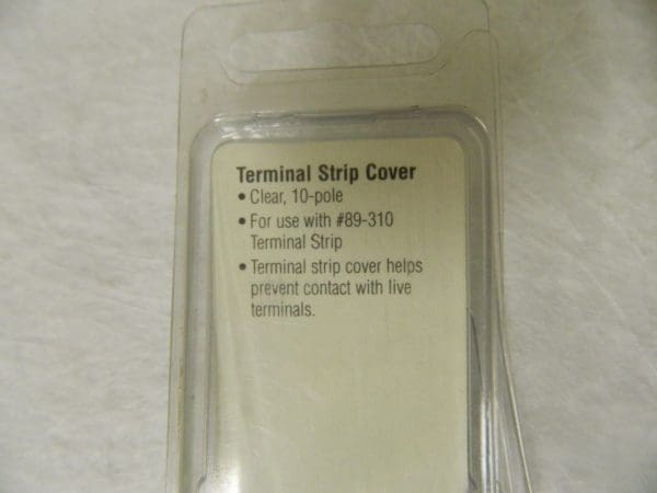 Terminal Strip Cover QTY 14 Packs 89-338