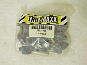Tru-Maxx Aluminum Oxide Mounted Points 3/4"Dia x 1-1/8"T Qty 25 05114061